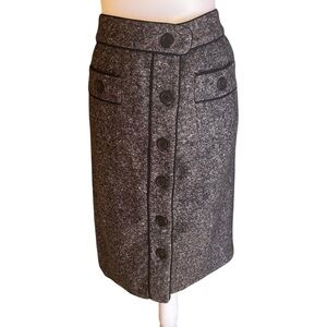 Kors Michael Kors Italy vintage womens pencil skirt luxury classy heathered sz 8